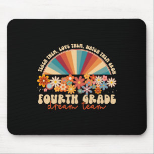 Traumteam der vierten Klasse Rainbow Zurück in die Mousepad