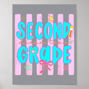 Traumteam der zweiten Klasse für Lehrer Schüler Rü Poster
