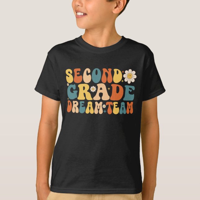 Traumteam der zweiten Klasse T-Shirt (Vorderseite)
