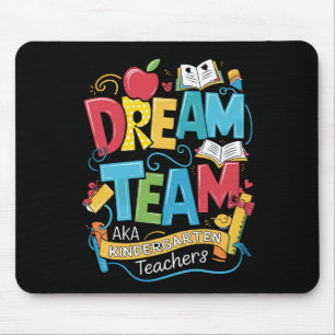 Traumteam-Kindergartenerzieher Zurück zur Schule Mousepad