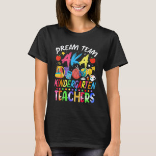 Traumteam-Kindergartenerzieher Zurück zur Schule T-Shirt
