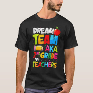 Traumteam Lehrer der zweiten Klasse zurück in die T-Shirt