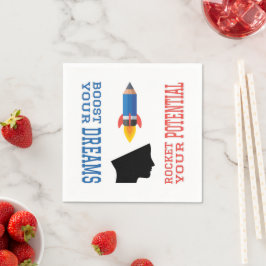 Traumverstärker und potenzielle Rakete Serviette