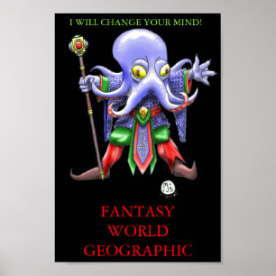 TRAUMWELT GEO ILLITHIDMON CHIBI VERSTANDFLAYER POSTER