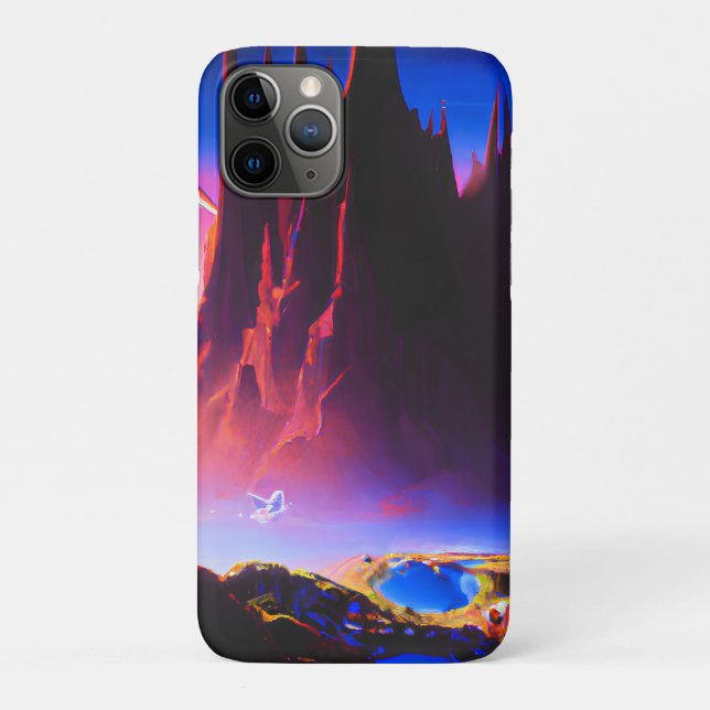 Traumwelt-Ölgemälde Case-Mate iPhone Hülle (Rückseite)