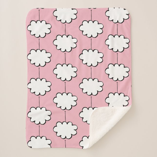 Traumwolken auf Strings Sherpadecke (Vorderseite)