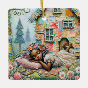 Träumzeit Keramikornament