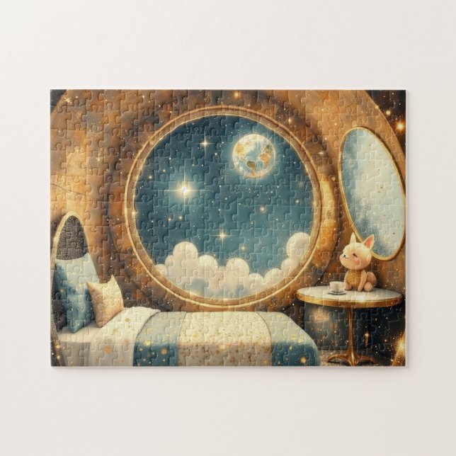 Traumzeit-Schlafzimmer Puzzle (Horizontal)