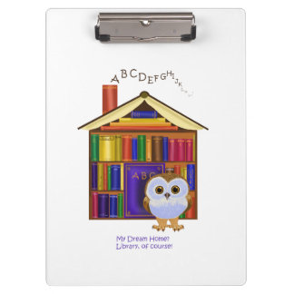 TraumZuhause - Bibliothek! Klemmbrett