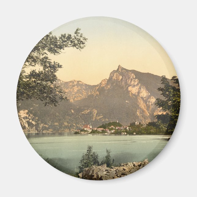 Traunkirchen II in Österreich Magnet (Vorne)