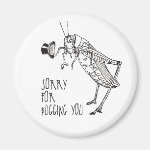 Traurig für das Abhören: Vintage Magnet