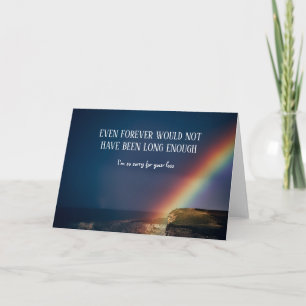 Traurig für Ihr Haustier-Beileid des Verlust-  Karte