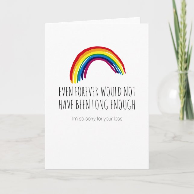 Traurig für Ihr Haustier-Beileid des Verlust-| Karte (Vorderseite)