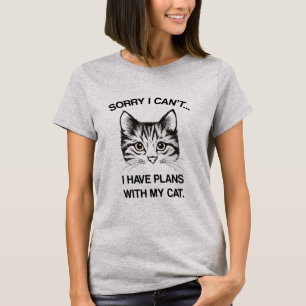 Traurig kippe ich. Ich habe Pläne mit meinem T-Shirt