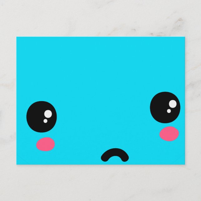 traurig postkarte (Vorderseite)