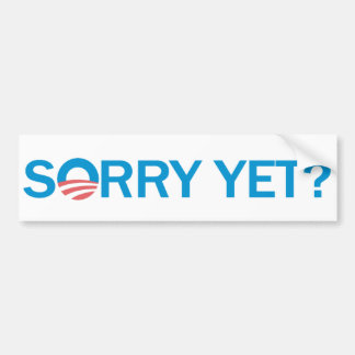 Traurig schon? Antiobama-Autoaufkleber Autoaufkleber