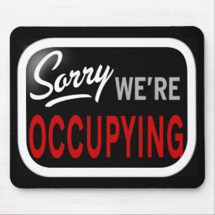 Traurig. Wir besetzen Mousepad