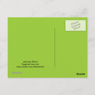 Traurige Augen Postkarte