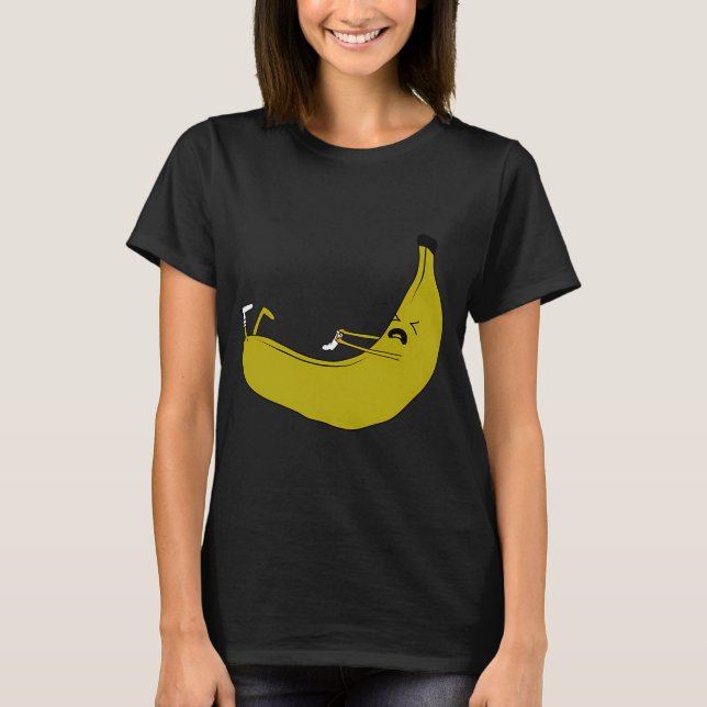 Traurige Banane T-Shirt (Vorderseite)