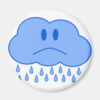 Traurige Cloud Magnet