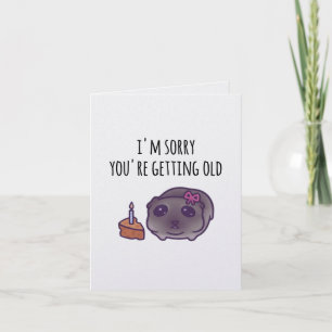 Traurige Hamster Meme Geburtstagskarte   Lustige G Karte