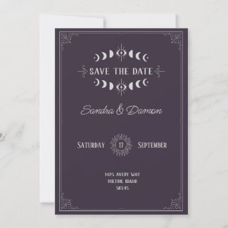 Traurige Hochzeit Save the Date