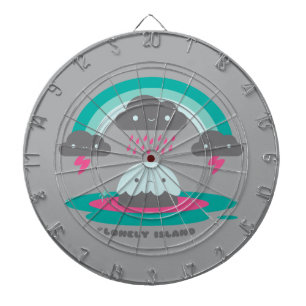 Traurige Insel 2 Dartscheibe