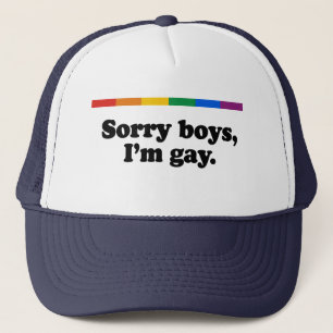 Traurige Jungen I' m-Homosexuelles 2 Truckerkappe