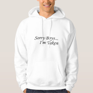 Traurige Jungen, werde ich genommen Hoodie