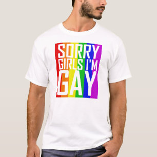 Traurige Mädchen bin ich homosexuell T-Shirt