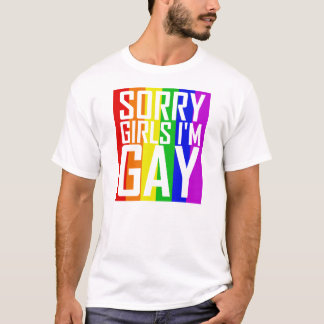 Traurige Mädchen bin ich homosexuell T-Shirt