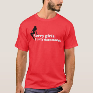 Traurige Mädchen, datiere ich nur Modelle T-Shirt