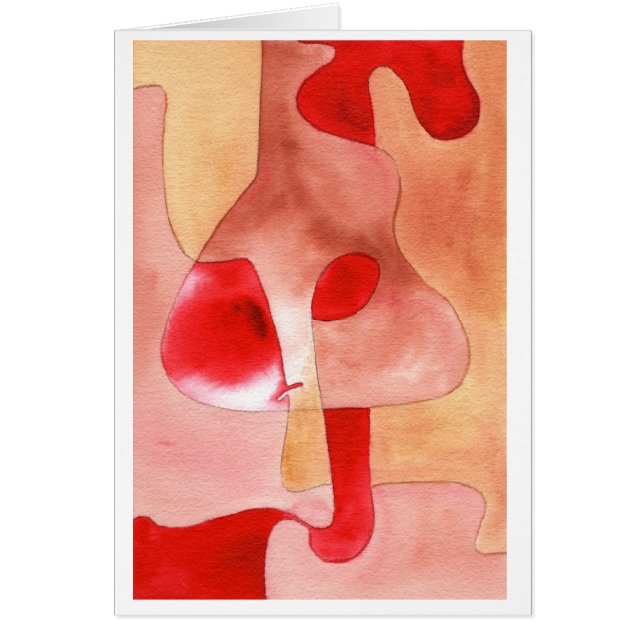 Traurige Musik, rot (Vorne)