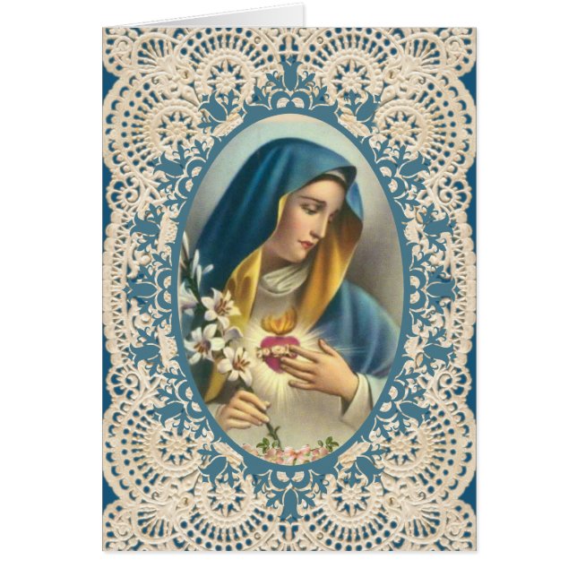 Traurige Mutter Selige Jungfrau Mary Religious (Vorne)