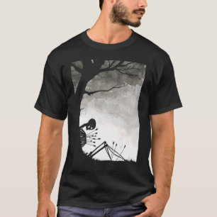 Traurige Skeleton Dunkle Ästhetische Grunge Kleidu T-Shirt
