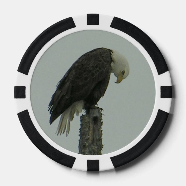 TRAURIGE ZEITEN FÜR AMERIKA - Poker Chip (Vorderseite)