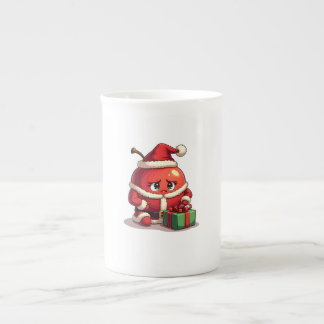 Trauriger Apfel zu Weihnachten Prozellantasse