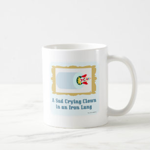 Trauriger Clown Tasse