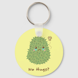 Trauriger Durian, der keine Schläger bekommt Schlüsselanhänger