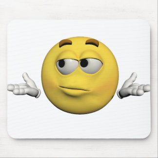 Trauriger Emoticon Mousepad