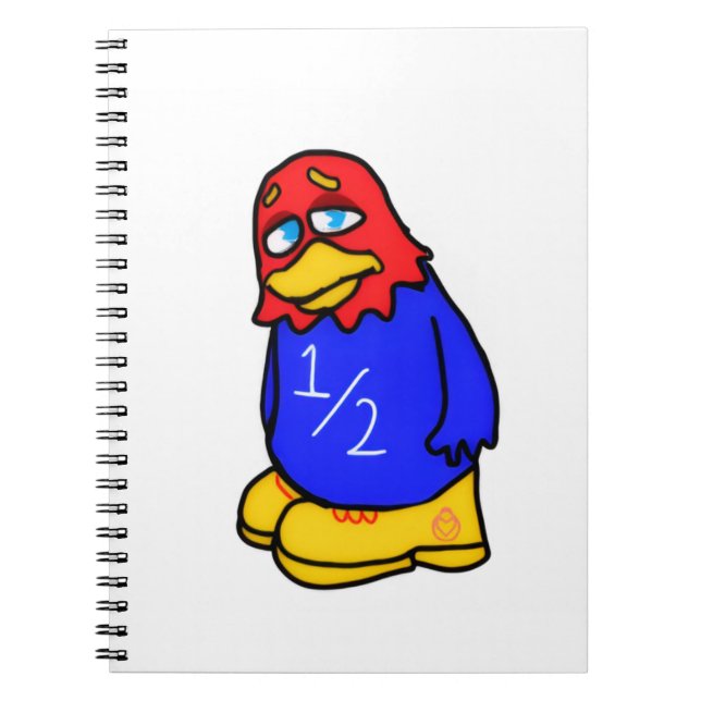 Trauriger Jayhawk  Notizblock (Vorderseite)