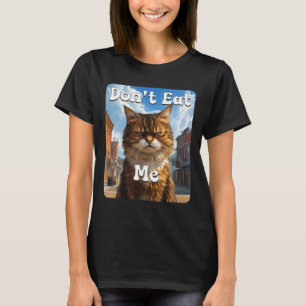 Trauriger Katzenwiderstand esst Me Advocacy T-Shirt