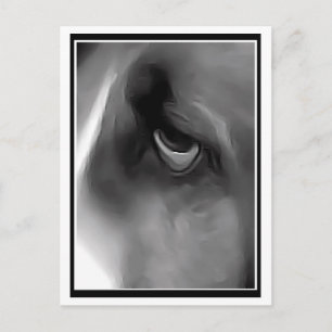 Trauriger Mit Augen Hund Postkarte