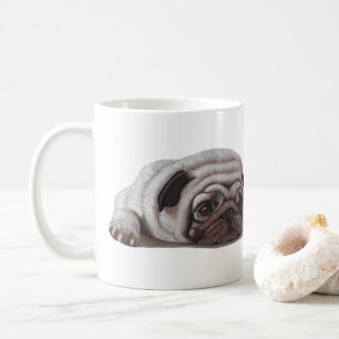 Trauriger Mops Kaffeetasse