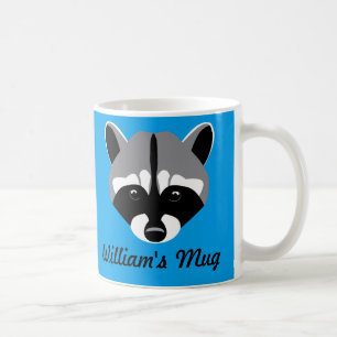 Trauriger Niedlicher Raccoon Tasse