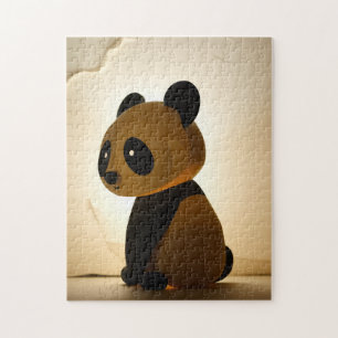 Trauriger Panda Puzzle