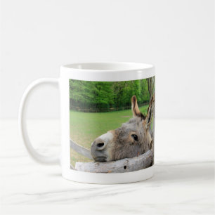 Trauriger und einsamer Esel Becher Tasse