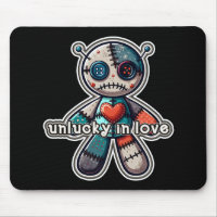 Trauriger VOODOO-Puppenbär UNLUCKY in LIEBE