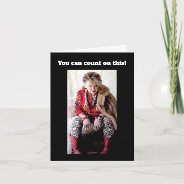 Traurigerweise Fehler machen Karte (Vorderseite)