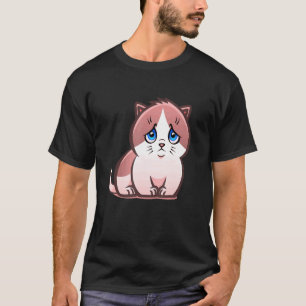 trauriges Kätzchen adorables Katze weinend T-Shirt